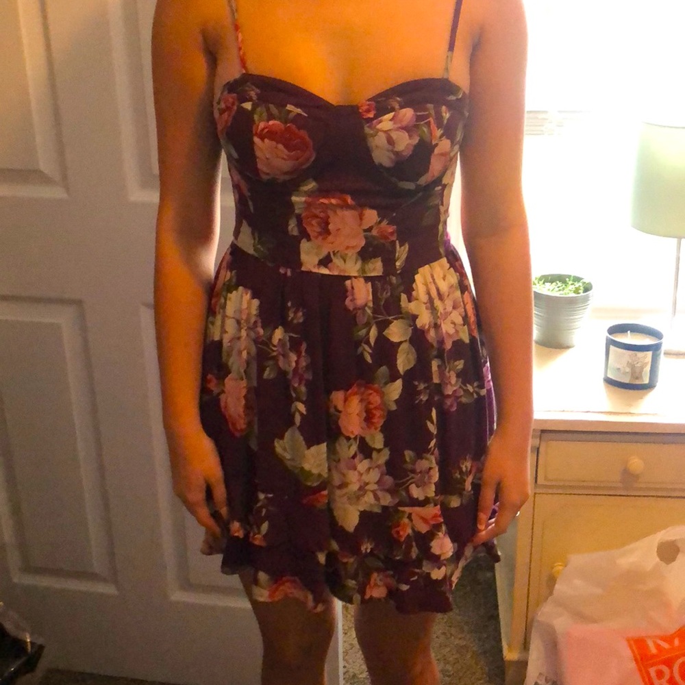 A floral dress